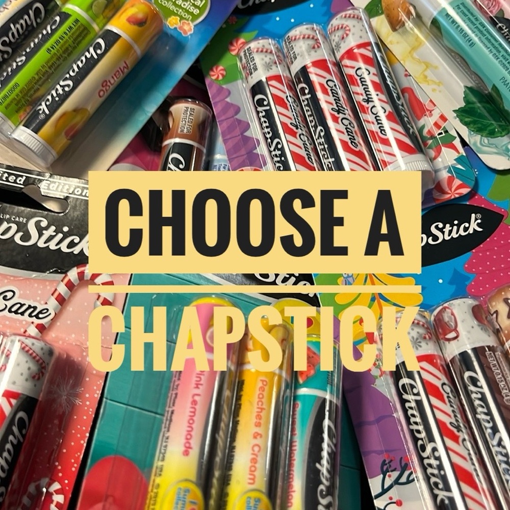 NEW Chapstick- Choose Which 3 Pack You Want - NIP GREAT BUNDLE OPTION